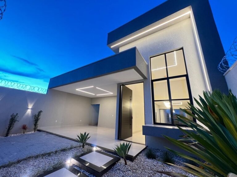 CASA TÉRREA NOVA À VENDA – SETOR JARDIM GRAMADO | GOIÂNIA-GO