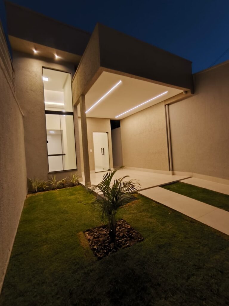 CASA NOVA E MODERNA À VENDA – RESIDENCIAL MONTE PASCOAL | GOIÂNIA-GO