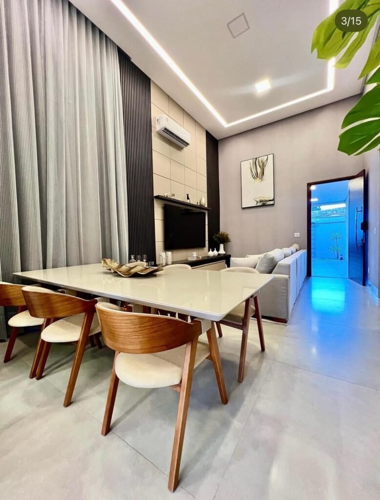 CASA MOBILIADA E DECORADA À VENDA – JARDIM VILA BOA | GOIÂNIA-GO — Foto